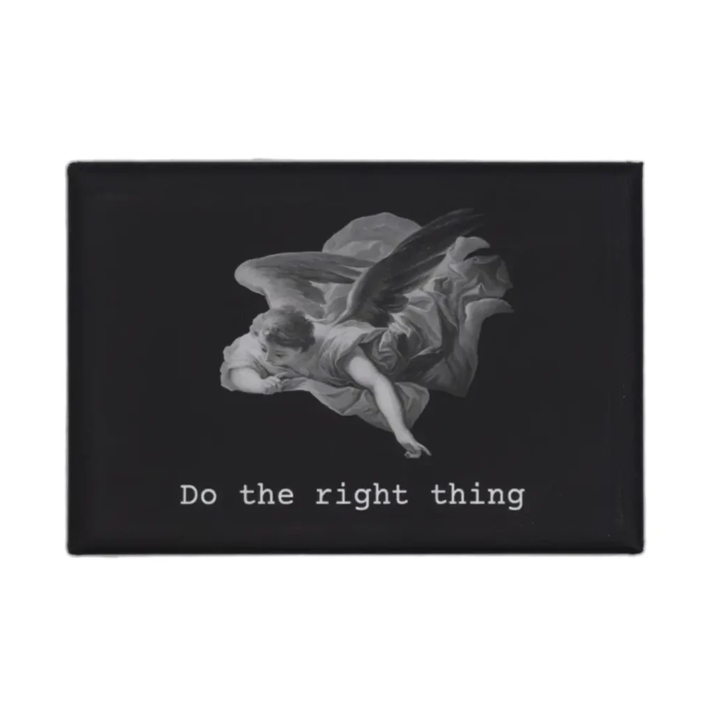 Imán «Do the right thing»