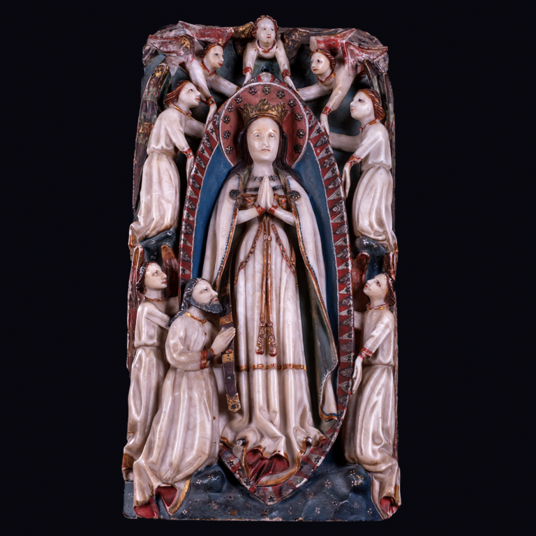 Asunción de la Virgen en alabastro (s.XV)
